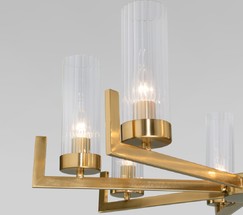 Люстра 60133/8 латунь