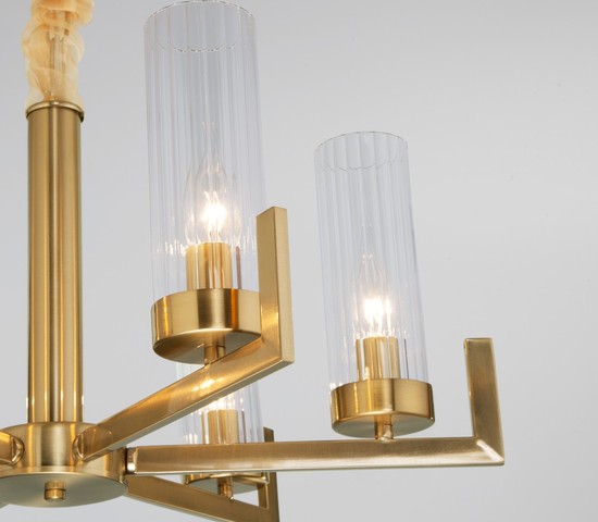 Люстра 60133/6 латунь