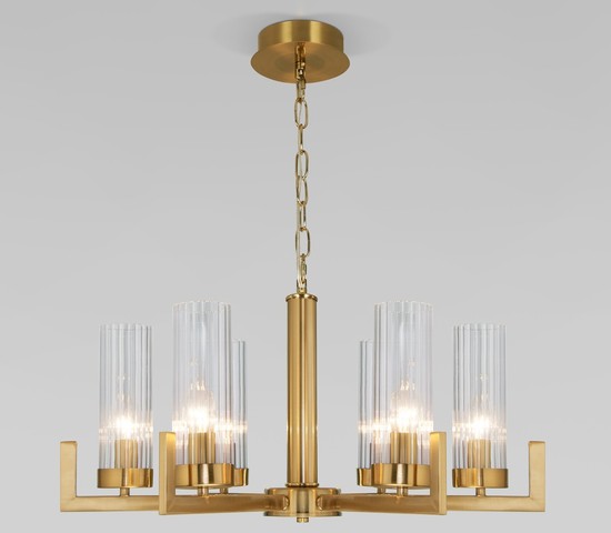 Люстра 60133/6 латунь