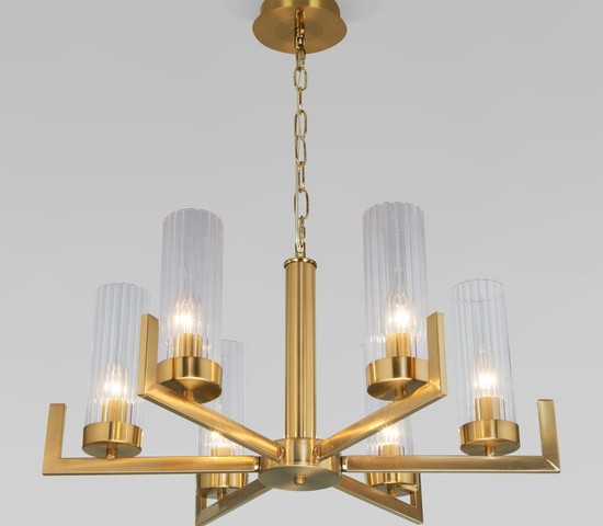 Люстра 60133/6 латунь
