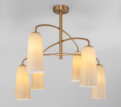 Люстра 70137/6 латунь