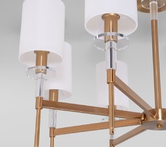 Люстра 60132/8 латунь