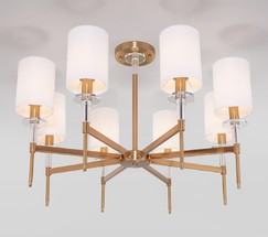 Люстра 60132/8 латунь