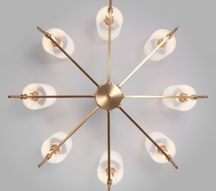 Люстра 60132/8 латунь