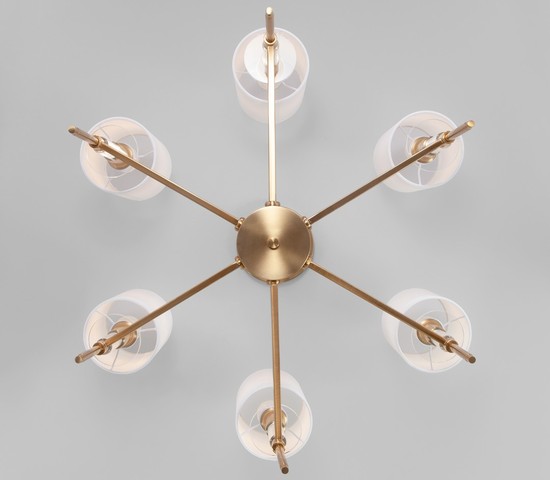 Люстра 60132/6 латунь