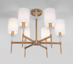 Люстра 60132/6 латунь