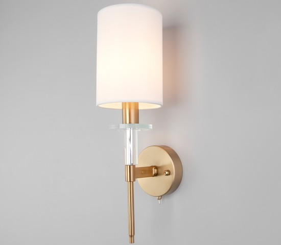 Настенный светильник 60132/1 латунь