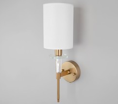 Настенный светильник 60132/1 латунь