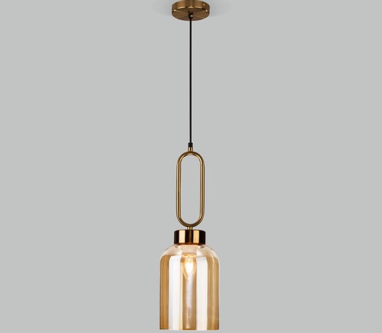 Подвесной светильник 50229/1 янтарный