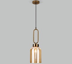 Подвесной светильник 50229/1 янтарный