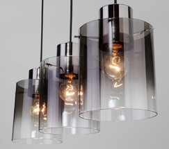 Люстра 50227/3 дымчатый