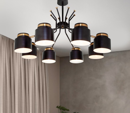 Люстра 70133/8 черный