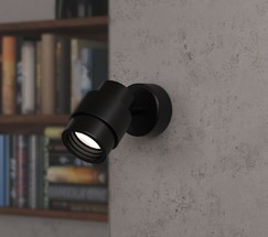 Настенный светильник 20125/1 LED черный