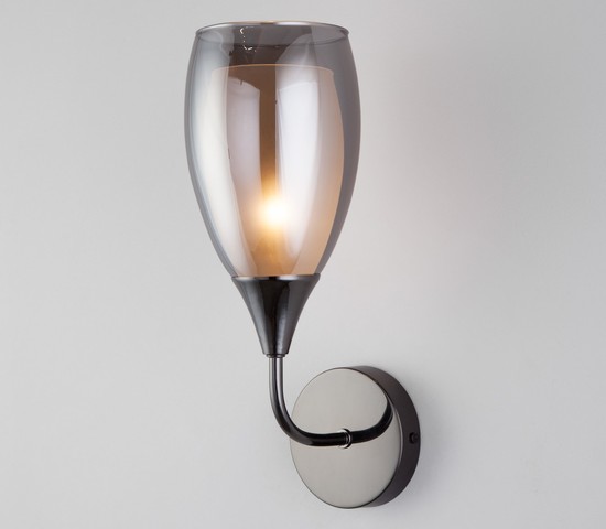 Настенный светильник 50285/1 черный жемчуг