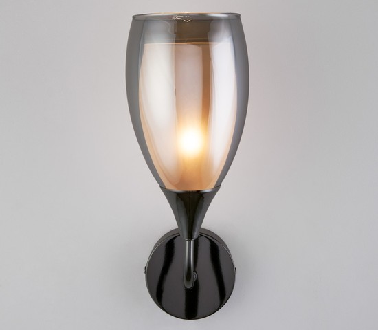 Настенный светильник 50285/1 черный жемчуг