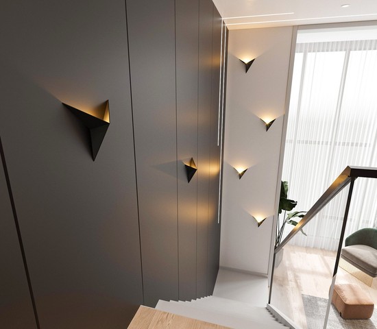 Подсветка интерьерная Parete LED черный (MRL LED 3W 1008 IP20)