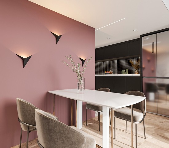 Подсветка интерьерная Parete LED черный (MRL LED 3W 1008 IP20)