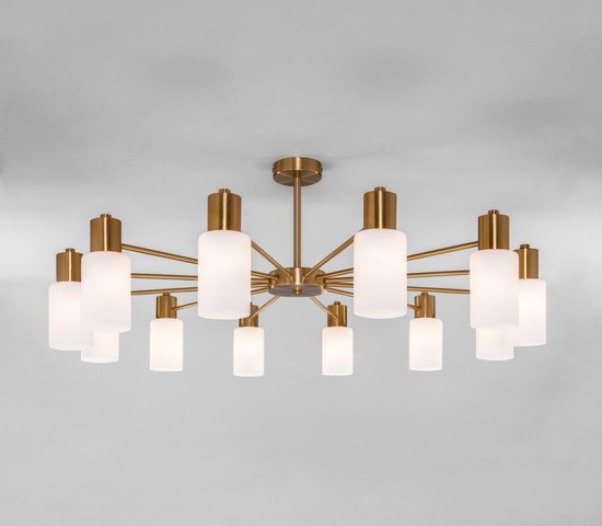 Люстра 70160/12 латунь
