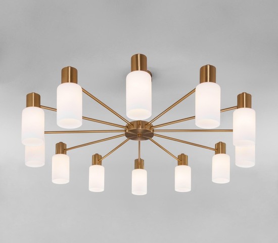 Люстра 70160/12 латунь