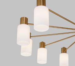 Люстра 70160/12 латунь