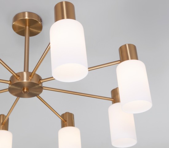 Люстра 70160/8 латунь