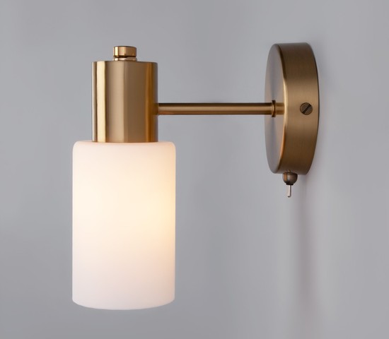 Настенный светильник 70160/1 латунь