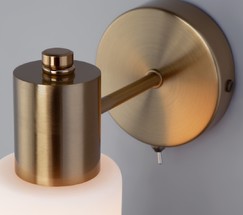 Настенный светильник 70160/1 латунь