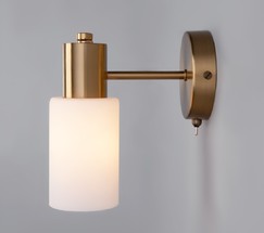 Настенный светильник 70160/1 латунь