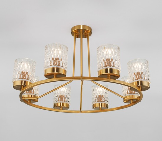 Люстра 60127/8 латунь