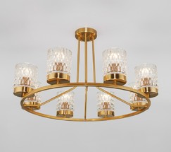 Люстра 60127/8 латунь