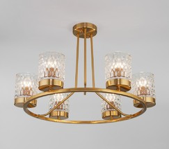 Люстра 60127/6 латунь