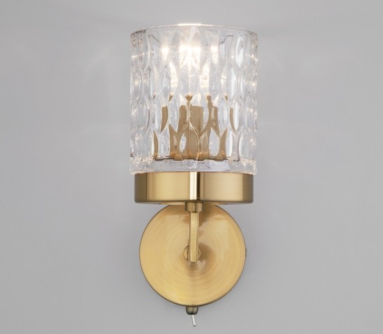 Настенный светильник 60127/1 латунь