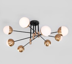 Люстра 70129/8 латунь