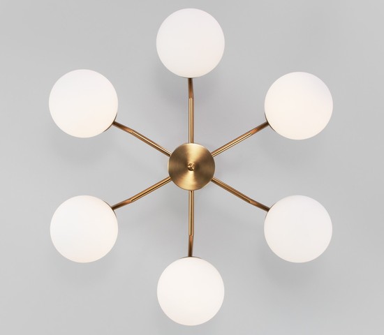 Люстра 70154/6 латунь