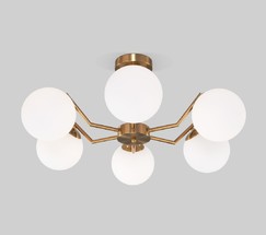 Люстра 70154/6 латунь