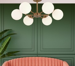 Люстра 70154/6 латунь