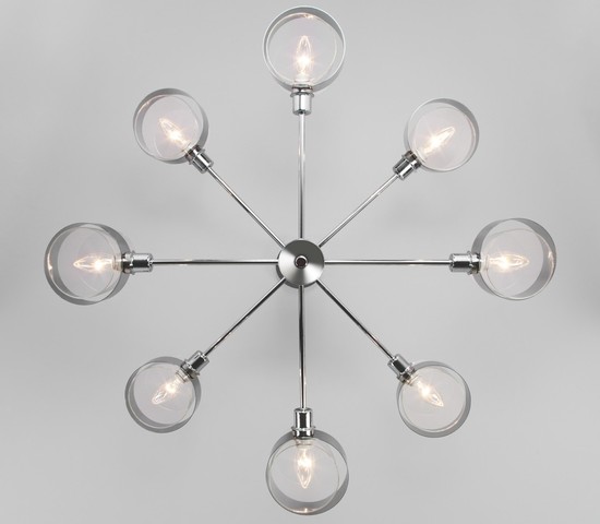 Люстра 70127/8 хром