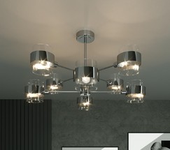 Люстра 70127/8 хром