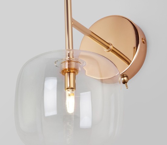 Настенный светильник 70128/1 золото