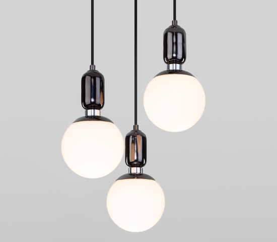 Люстра 50151/3 черный жемчуг