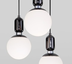 Люстра 50151/3 черный жемчуг