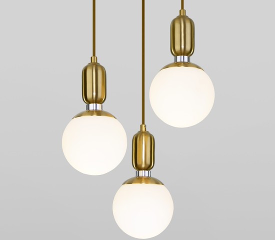 Люстра 50151/3 латунь