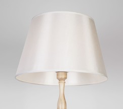 Торшер 01088/1 белый с золотом