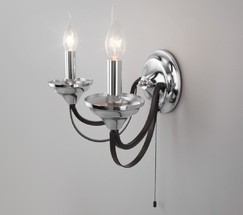 Настенный светильник 60098/2 хром