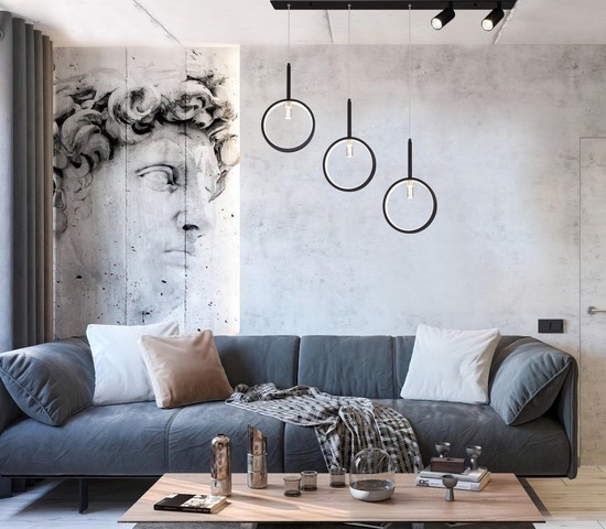 Люстра 90249/5 черный