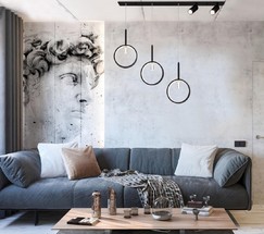 Люстра 90249/5 черный