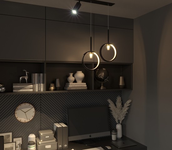 Люстра 90249/3 черный