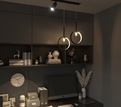 Люстра 90249/3 черный