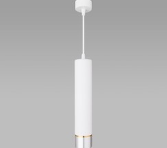 Люстра DLN107 GU10 белый/серебро