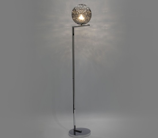 Торшер 01214/1 хром